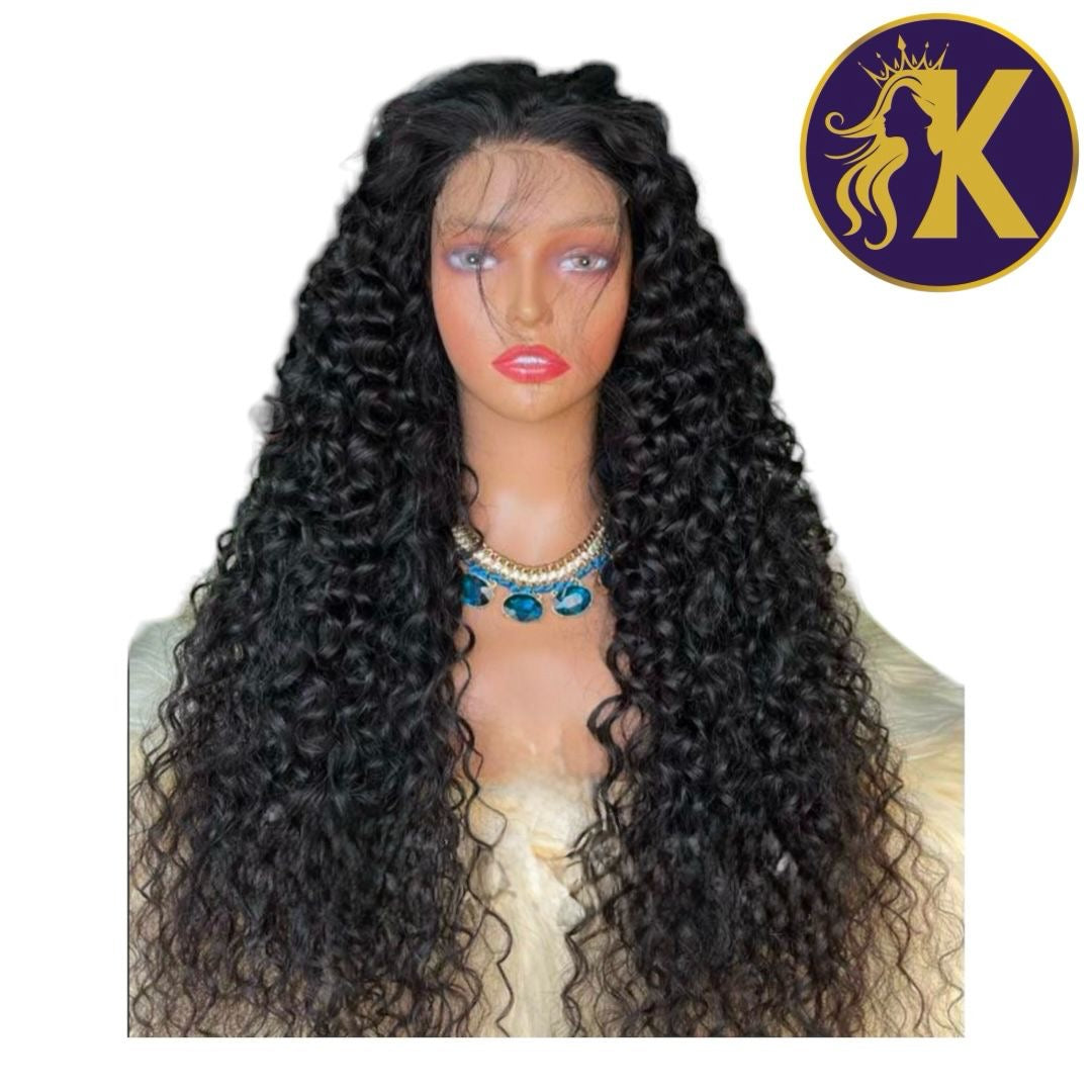 Italian Curly Raw Human Hair Wig– Full & Defined Curls
