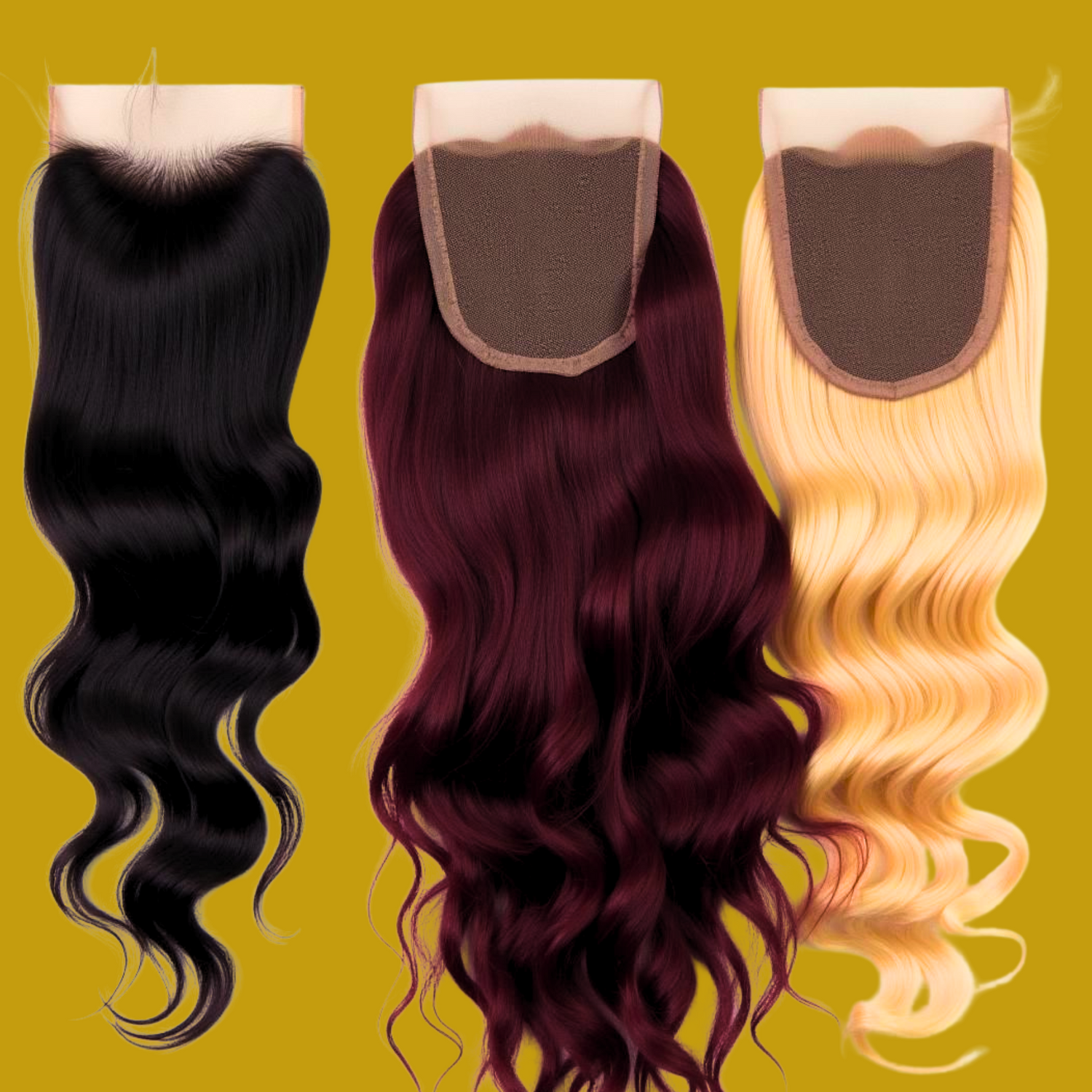 HD LACE CLOSURES & FRONTALS