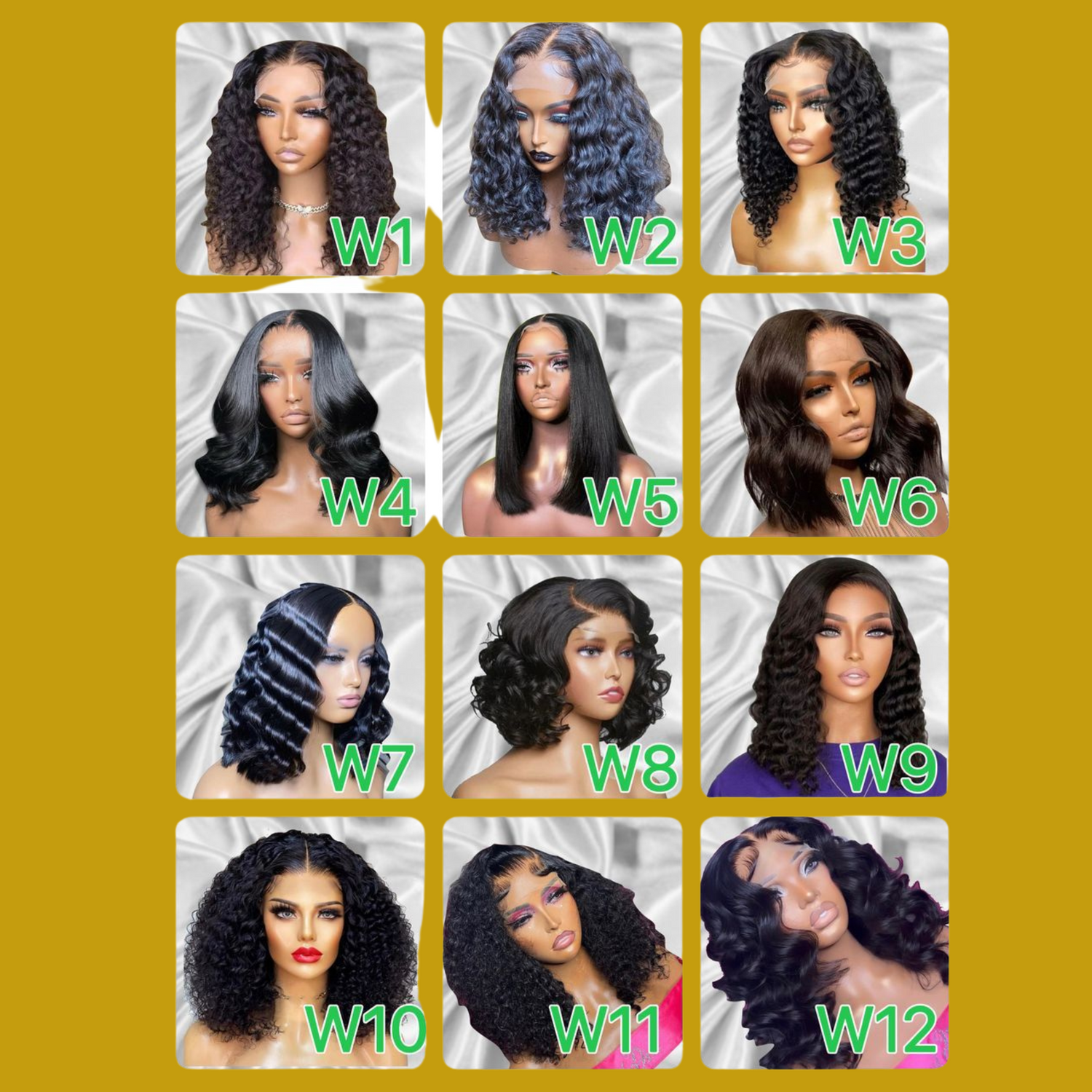 Buy 2, Get 1 Free HD Lace Wigs – Available in 10”, 12”, & 14” (Free Wig on 12”)