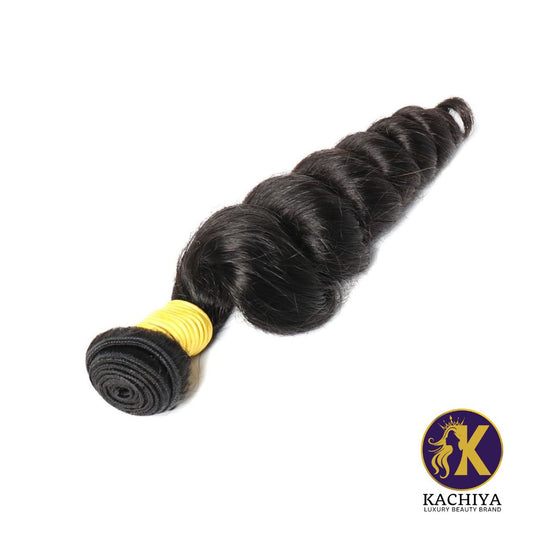 Loose Wave Raw Human Hair Bundles – Soft, Flowing Waves