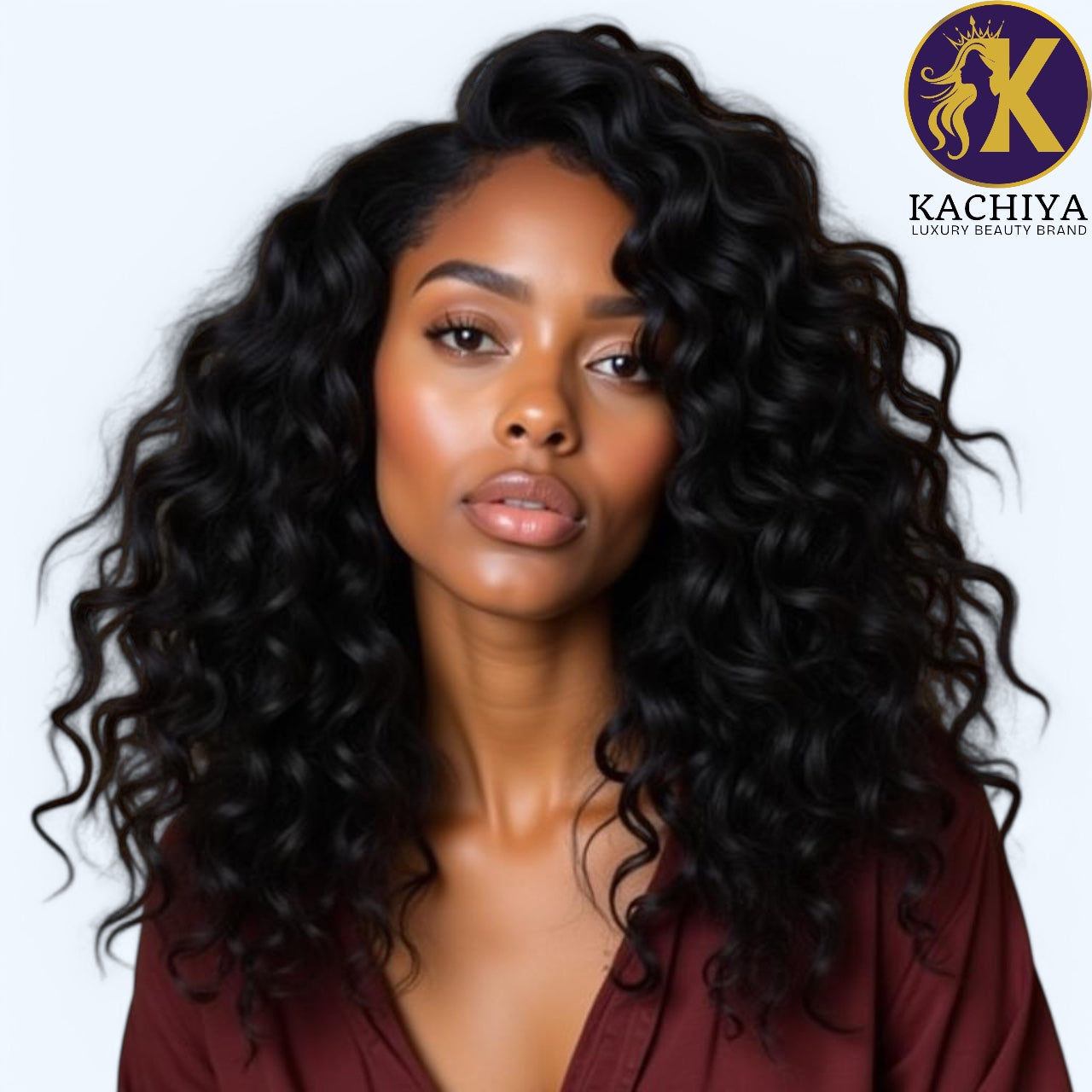 Loose Wave Raw Human Hair Wig – Soft, Flowing Waves