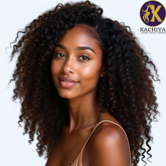 Italian Curly Raw Human Hair Wig– Full & Defined Curls