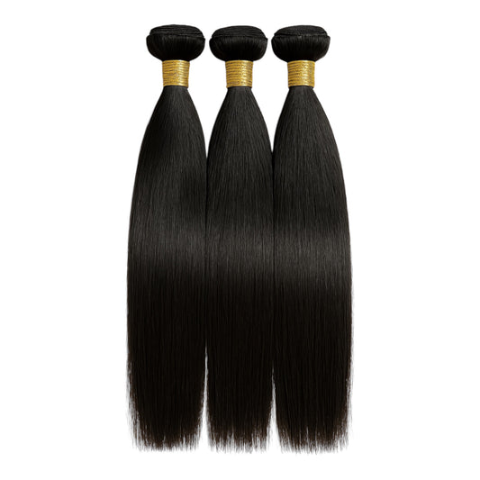 3 Bundles Bone Straight Raw Hair – Premium Unprocessed Human Hair