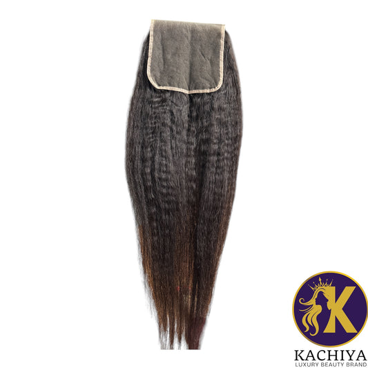 Afro Kinky Straight HD Lace Closure & Frontal – Natural Look, Seamless Blend